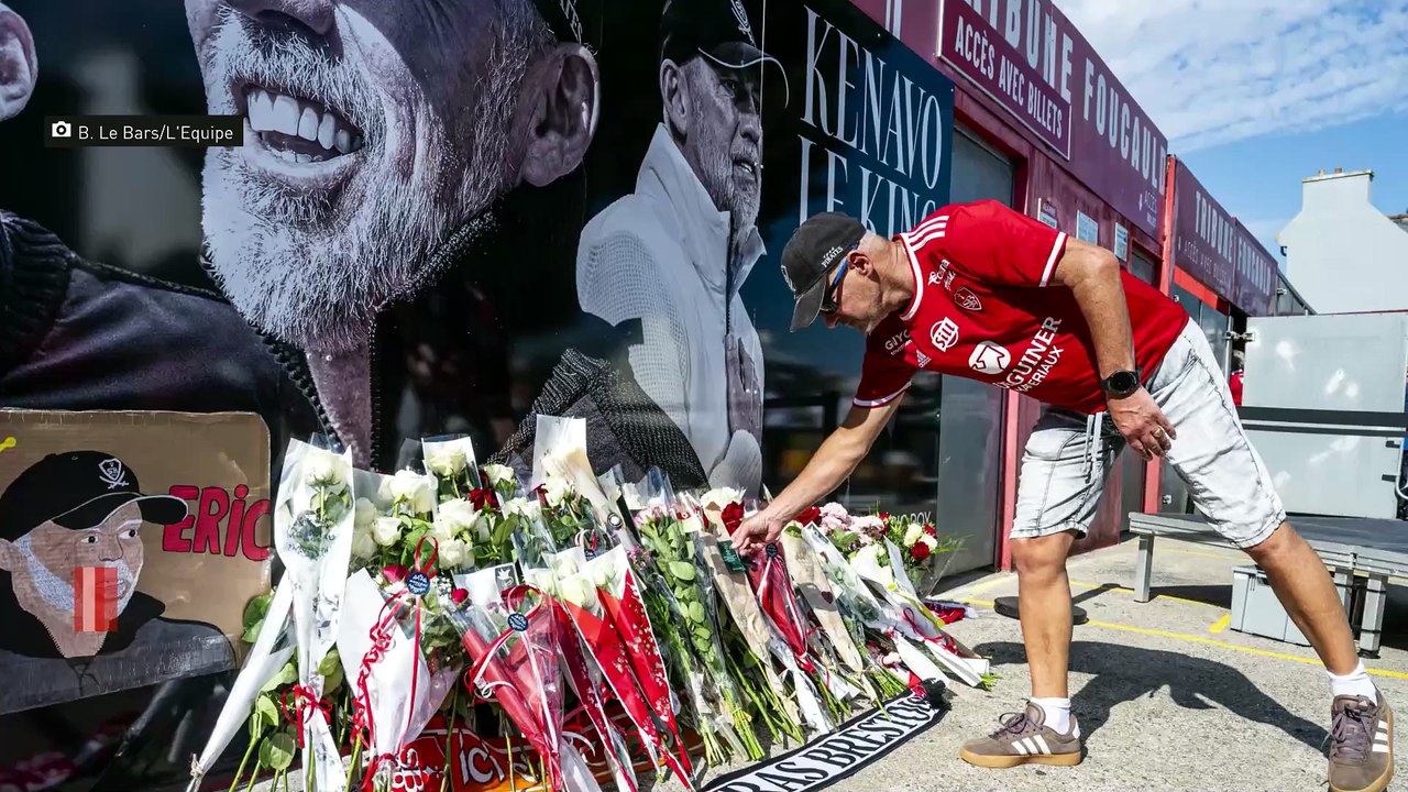 « Kenavo le King » : hommages, émotion et chants, le vibrant au revoir de Brest à Éric Roy - Foot
