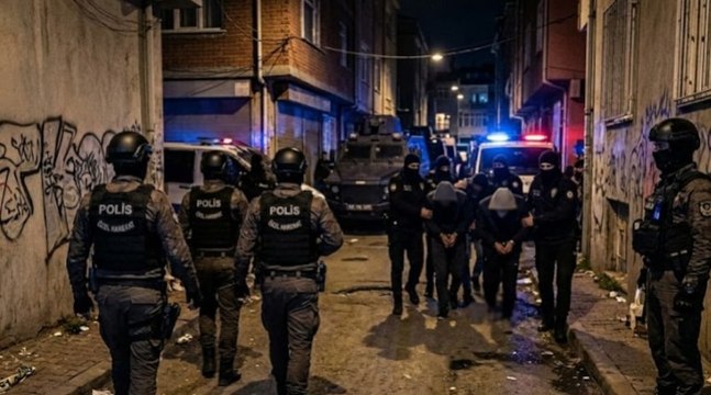 İstanbul merkezli suç örgütü operasyonu: 23 gözaltı