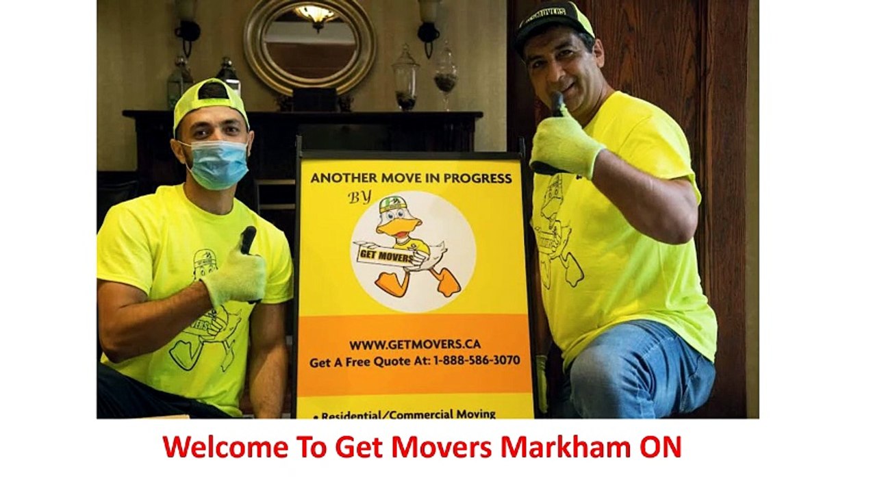 Get Movers | Stress-Free Moving Company in Markham, ON