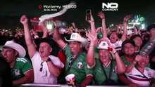 México festeja apuramento para a fase seguinte do Mundial