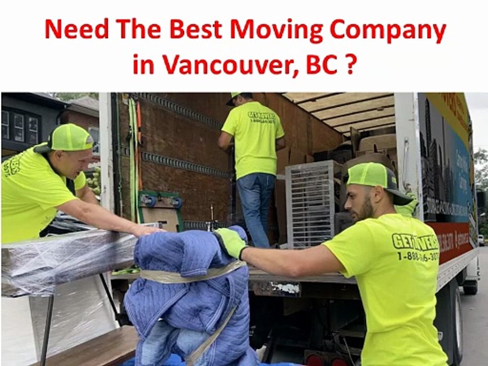 Get Movers : Certified Moving Company in Vancouver, BC