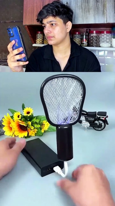 Amazing USB mosquito racket honest review 🦟✅Comment for“Link” 🔗..#mosquito #racket #amazonfindDon't scroll without watch this 🚫