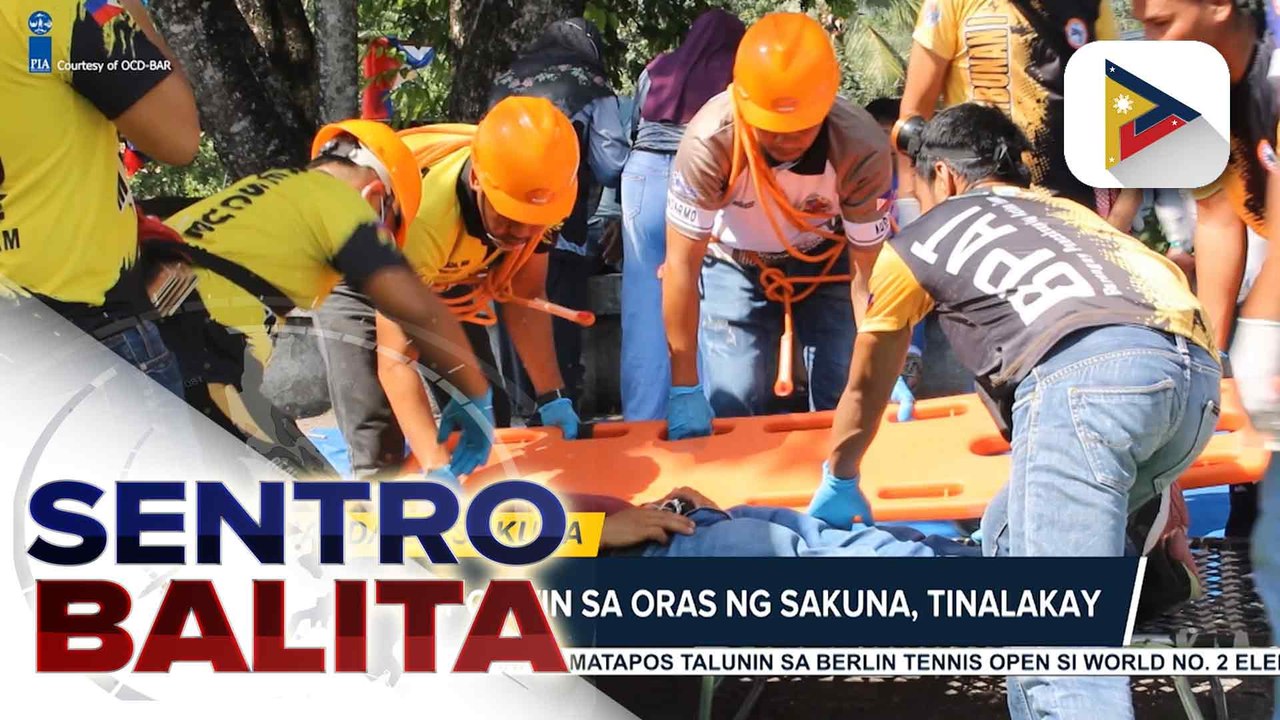Nationwide Simultaneous Earthquake Drill, isinagawa sa Maguindanao del Sur | ulat ni Lean Bolongon ng PIA-SOCCSKSARGEN