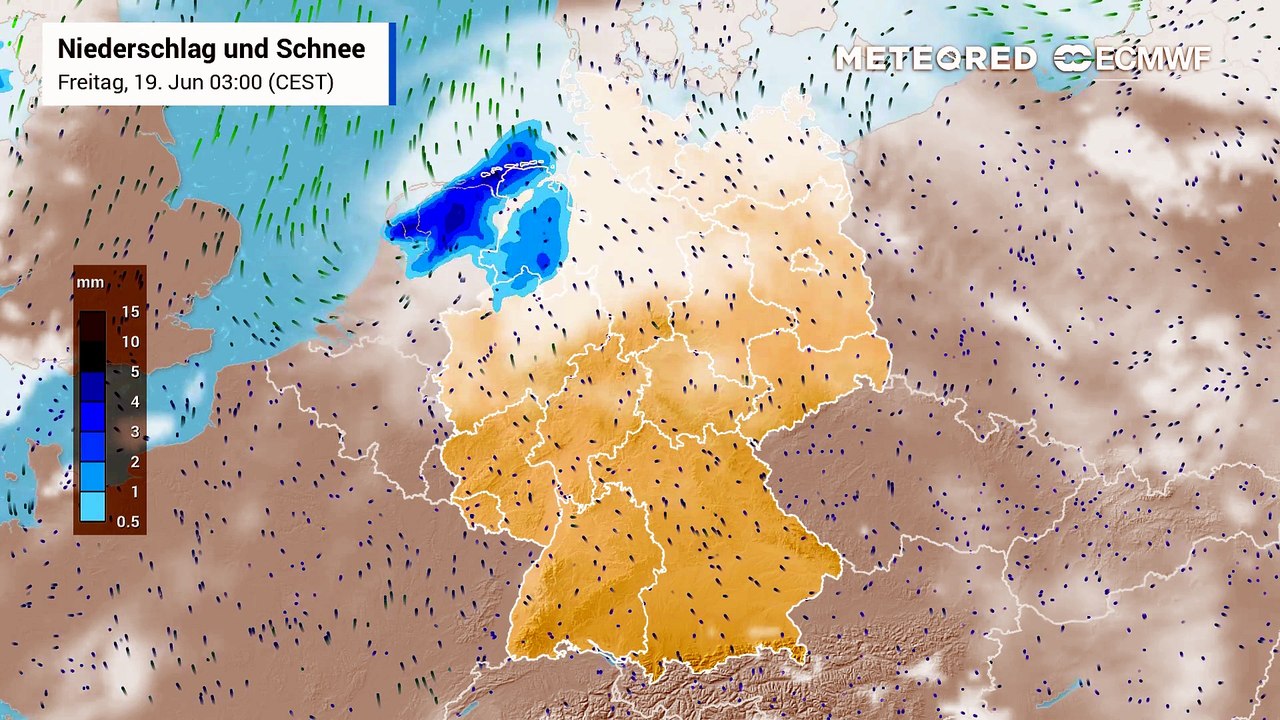 Heftige Gewitter aus Westen - der Freitag wird brisant