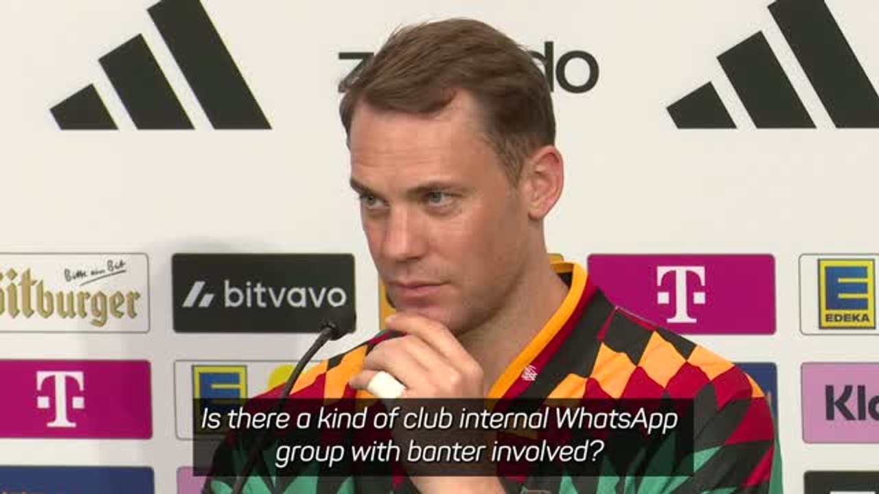 Neuer not keen on 'banter' with Bayern team-mates at the World Cup