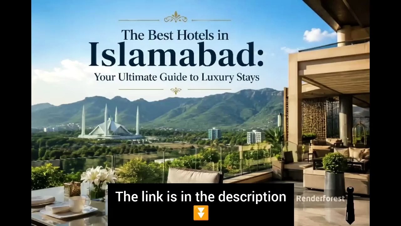 Experience Ultimate Luxury at Islamabad Hotels.