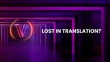 Lost in Translation?
