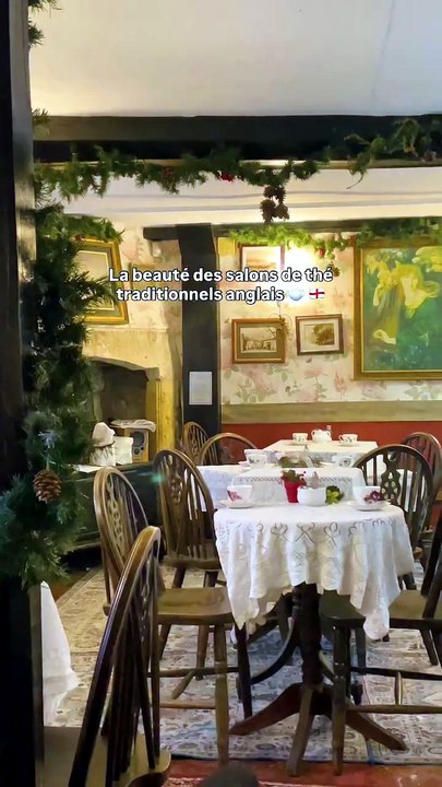 La beauté des salons de thé anglais