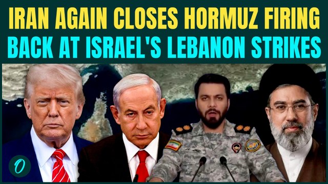 Iran To KEEP Hormuz Closed Till Israel Leaves Lebanon, IRGC Start Shooting Ships Passing Near Strait