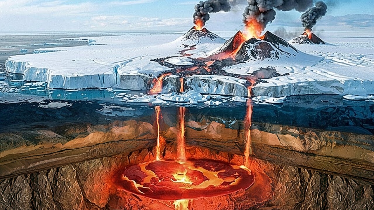 Volcans cachés de l'Antarctique : un danger pour notre planète ?
