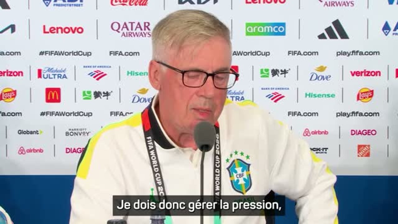 Brésil - Ancelotti : "Nous devons trouver la solution"