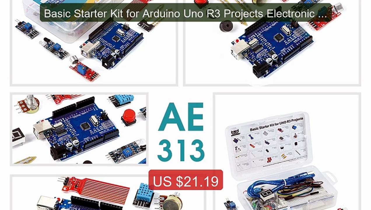 Basic Starter Kit for Arduino Uno R3 Projects Electronic Compo... -- Hot Deal 2026 | Limited Offer!