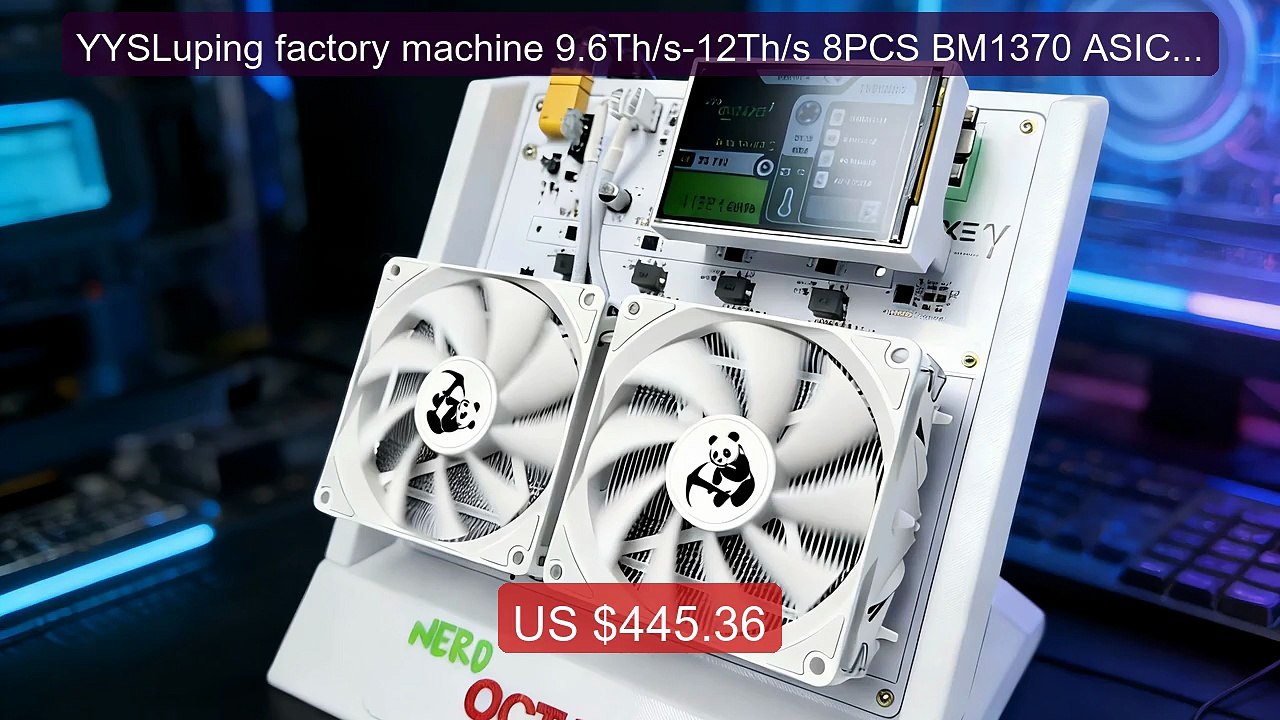 YYSLuping factory machine 9.6Th/s-12Th/s 8PCS BM1370 ASIC-base... -- Hot Deal 2026 | Limited Offer!