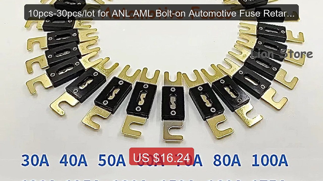 10pcs-30pcs/lot for ANL AML Bolt-on Automotive Fuse Retardant... -- Amazing Value 2026 | Must Have!