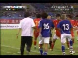 Chinese and Korean (bad) soccer skills