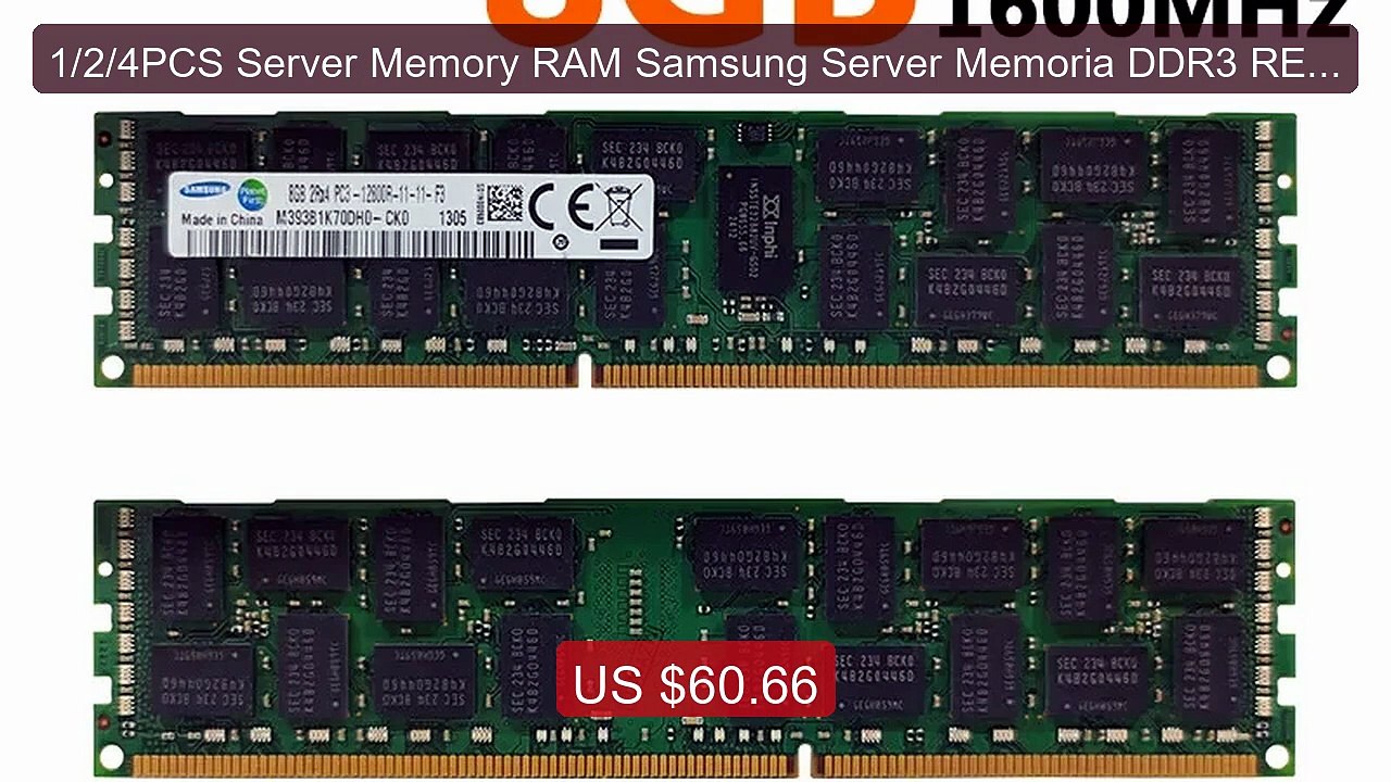 1/2/4PCS Server Memory RAM Samsung Server Memoria DDR3 REG ECC Reg... -- Best Deal 2026 | Shop Now!
