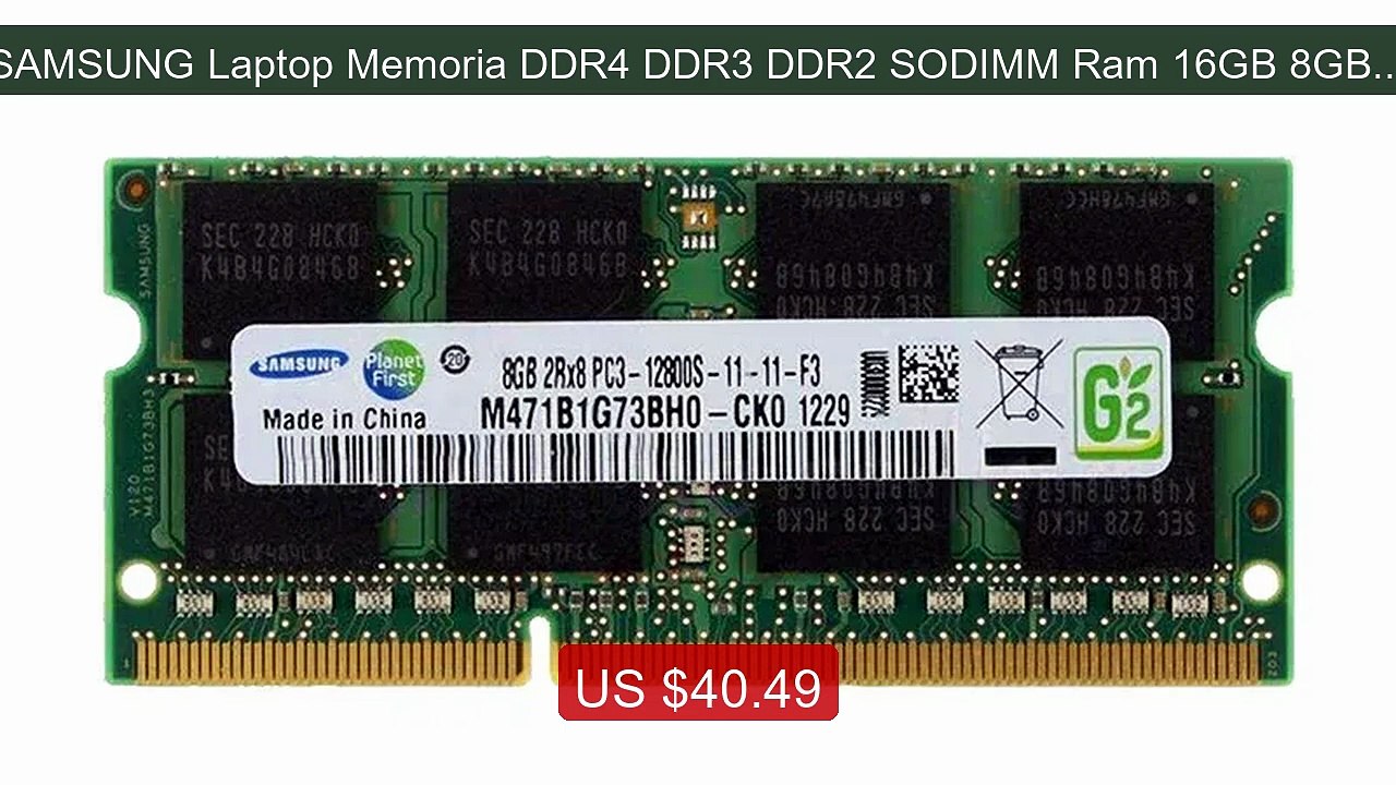 SAMSUNG Laptop Memoria DDR4 DDR3 DDR2 SODIMM Ram 16GB 8GB 4GB ... -- Hot Deal 2026 | Limited Offer!