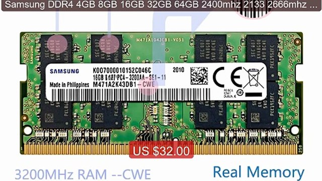 Samsung DDR4 4GB 8GB 16GB 32GB 64GB 2400mhz 2133 2666mhz 3200m... Best Buy 2026 | Great Quality!