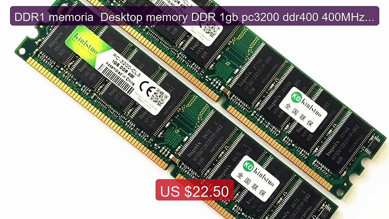 DDR1 memoria  Desktop memory DDR 1gb pc3200 ddr400 400MHz 184P... -- Best Buy 2026 | Great Quality!