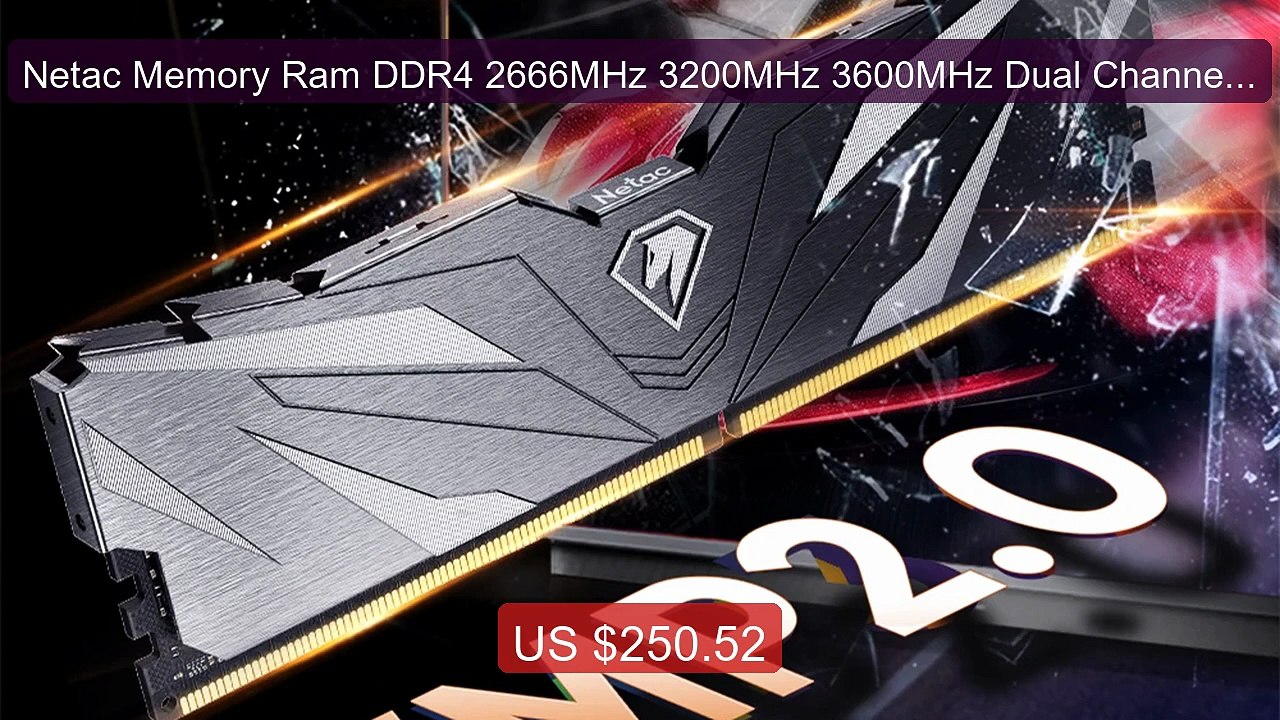 Netac Memory Ram DDR4 2666MHz 3200MHz 3600MHz Dual Channel 8GB 16GB... -- Top Rated 2026 | Buy Now!
