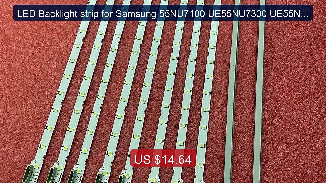 LED Backlight strip for Samsung 55NU7100 UE55NU7300 UE55NU7100 UN5... -- Best Deal 2026 | Shop Now!