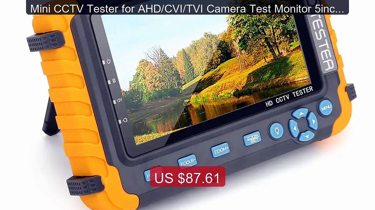 Mini CCTV Tester for AHD/CVI/TVI Camera Test Monitor 5inch wit... -- Hot Deal 2026 | Limited Offer!