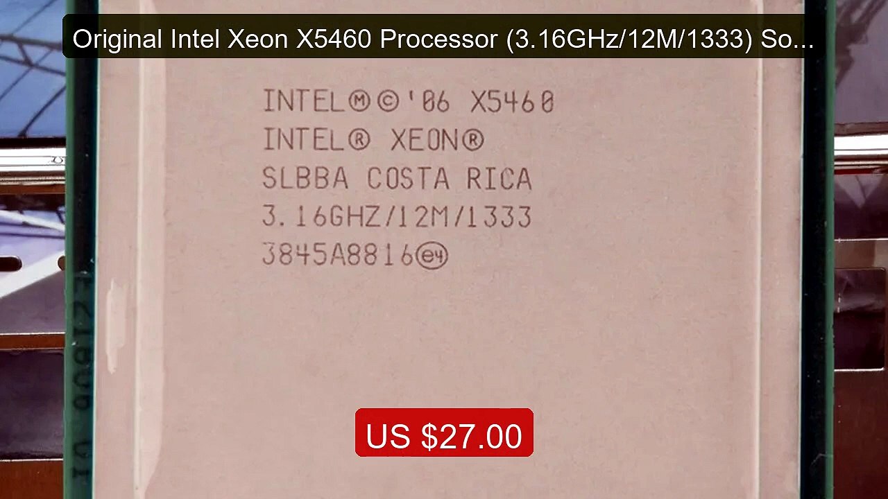 Original Intel Xeon X5460 Processor (3.16GHz/12M/1333) Socket 771 Q... -- Top Rated 2026 | Buy Now!