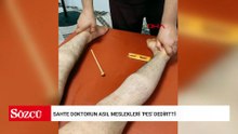 Sahte doktorun asıl meslekleri 'pes' dedirtti