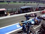 Ravitaillement en course, magny cours 2008