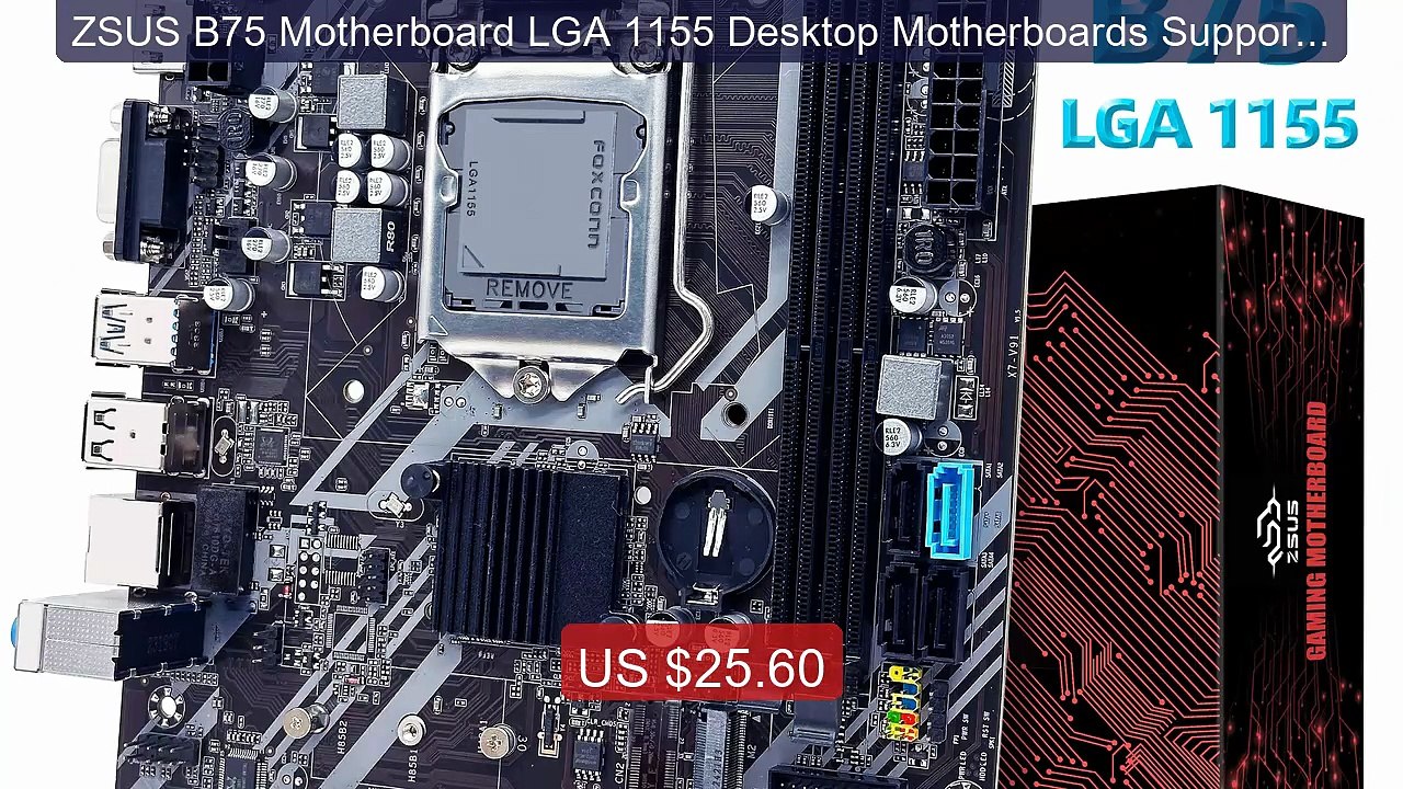 ZSUS B75 Motherboard LGA 1155 Desktop Motherboards Support DDR... -- Best Buy 2026 | Great Quality!
