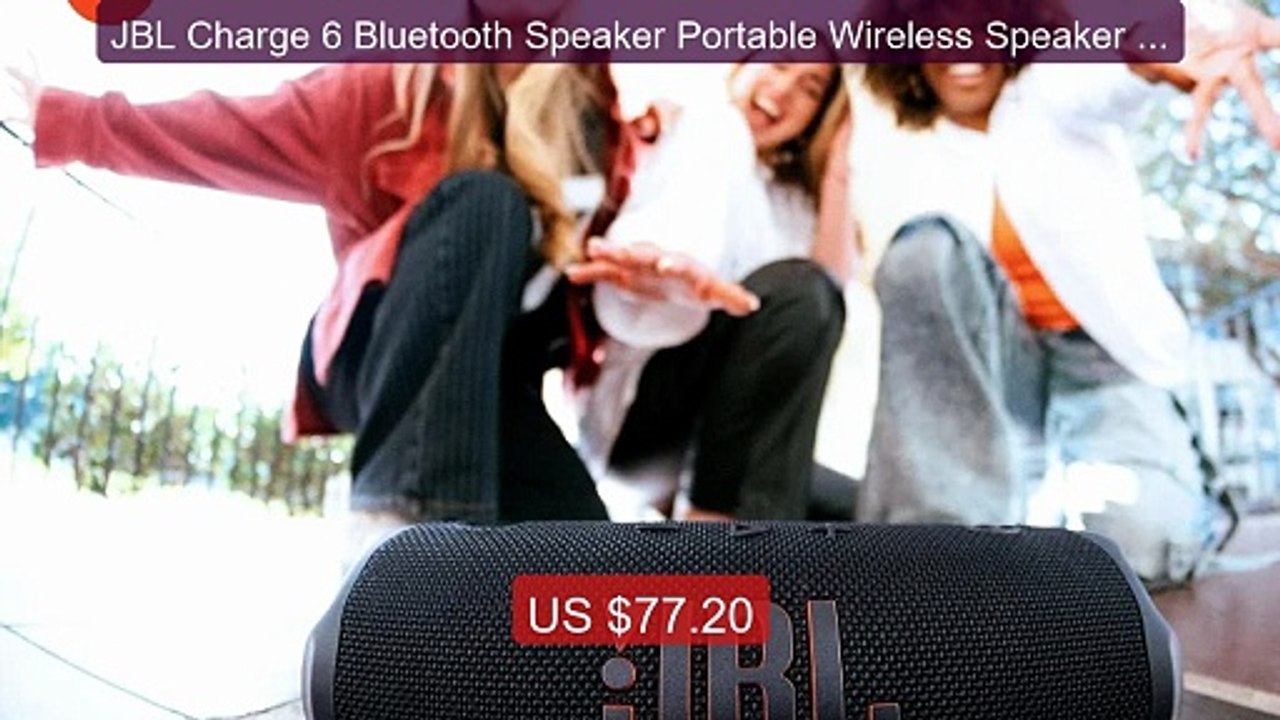 JBL Charge 6 Bluetooth Speaker Portable Wireless Speaker IP... -- Top Pick 2026 | Unbeatable Price!