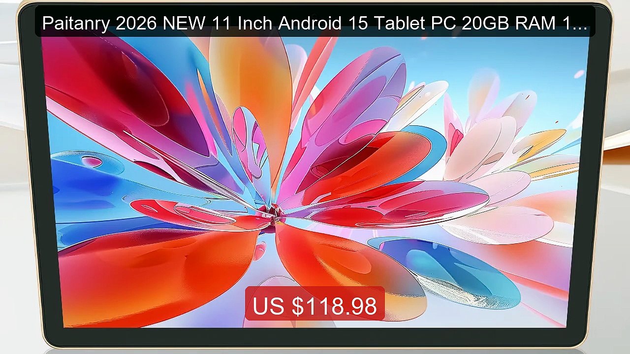 Paitanry 2026 NEW 11 Inch Android 15 Tablet PC 20GB RAM 128GB ROM ... -- Best Deal 2026 | Shop Now!