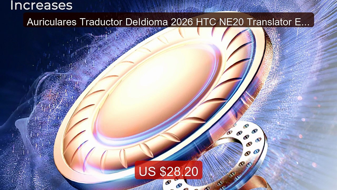 Auriculares Traductor DeIdioma 2026 HTC NE20 Translator Earbuds 6i... -- Best Deal 2026 | Shop Now!