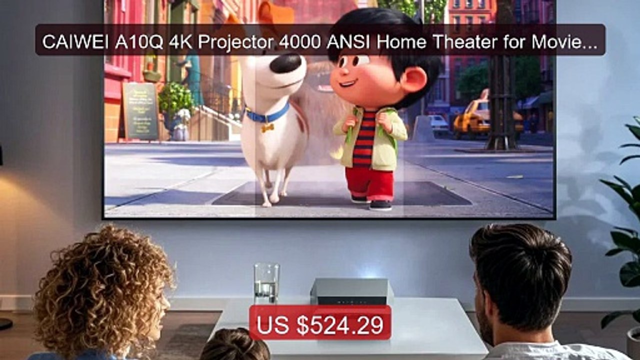 CAIWEI A10Q 4K Projector 4000 ANSI Home Theater for Movies Full HD ... -- Top Rated 2026 | Buy Now!