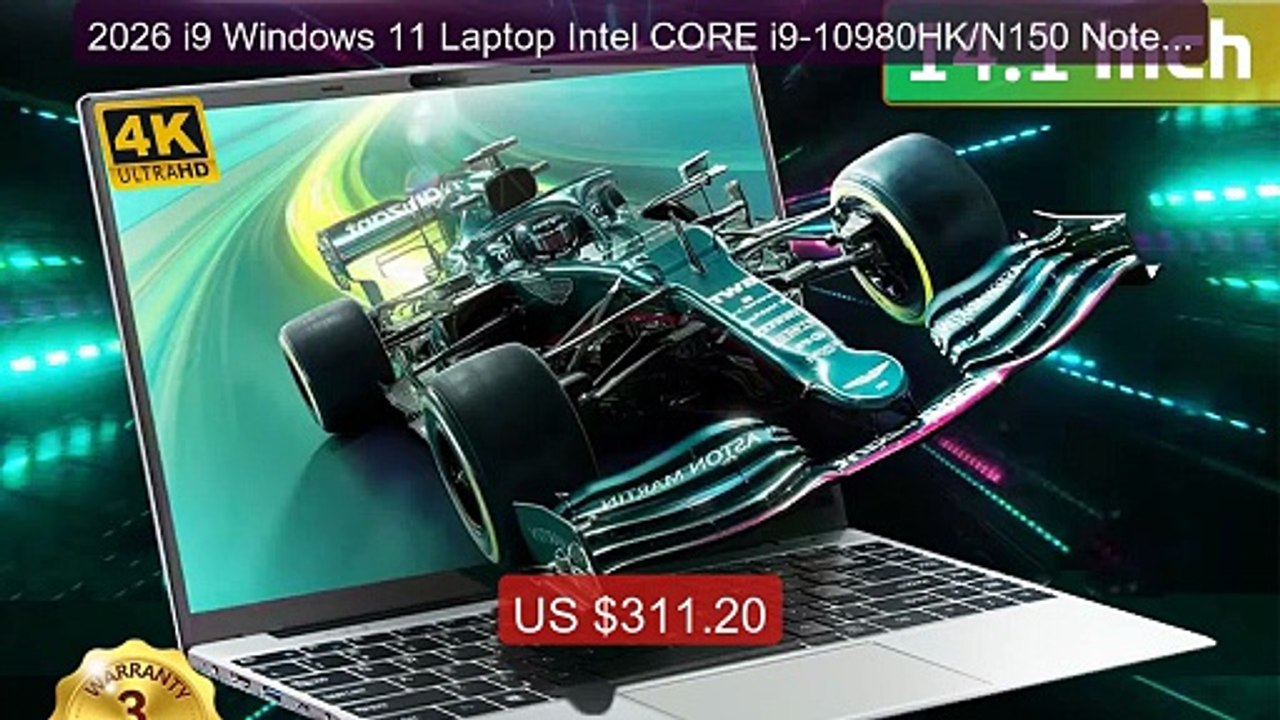 2026 i9 Windows 11 Laptop Intel CORE i9-10980HK/N150 Notebook 14.1 ... -- Top Rated 2026 | Buy Now!