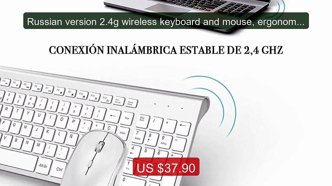 Russian version 2.4g wireless keyboard and mouse, ergonomics, ... -- Hot Deal 2026 | Limited Offer!