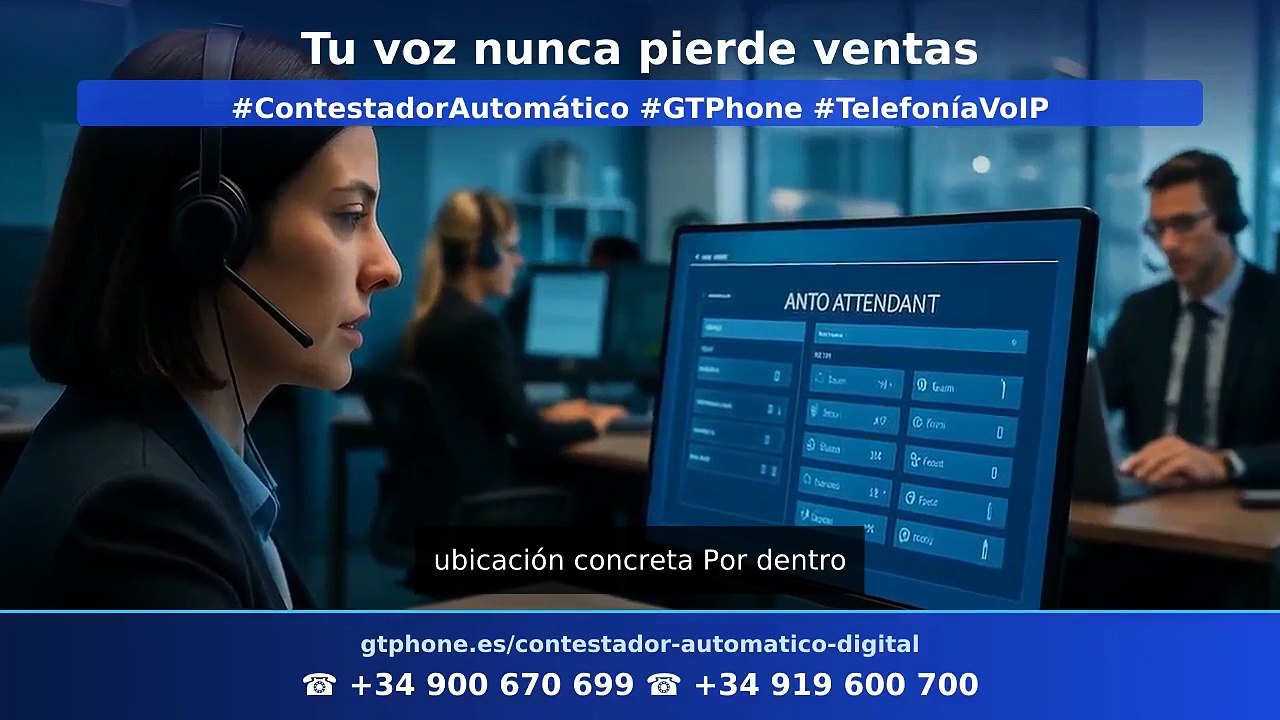 Contestador automático digital para empresas