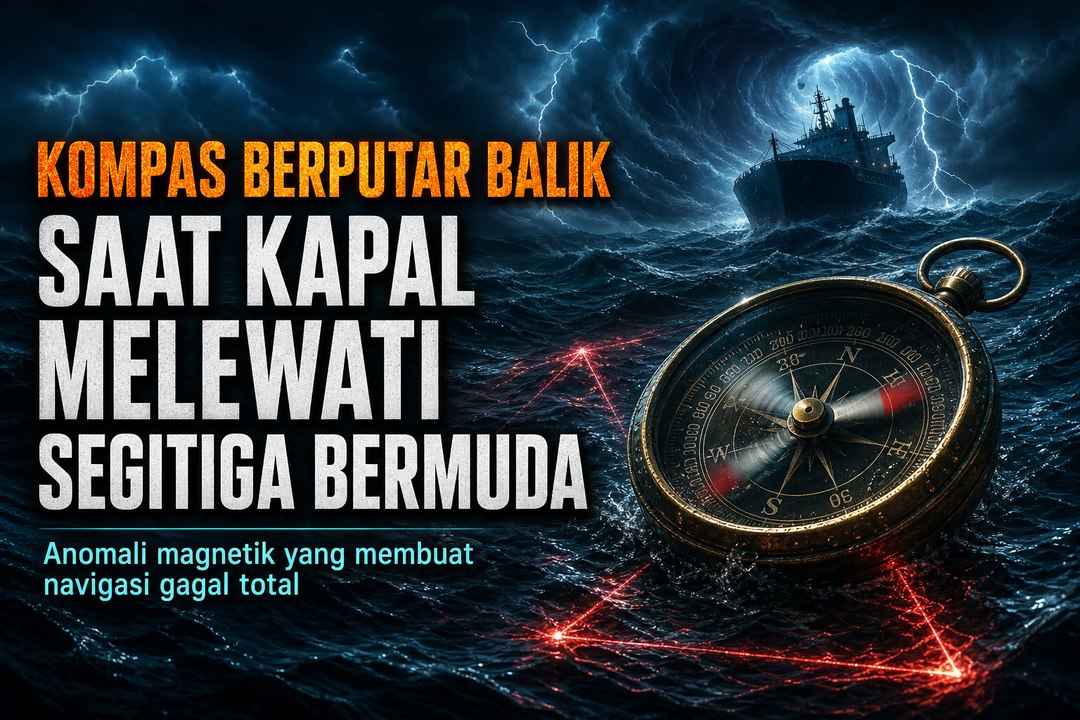 Inilah Penjelasan Sains di Balik Anomali Magnetik Segitiga Bermuda