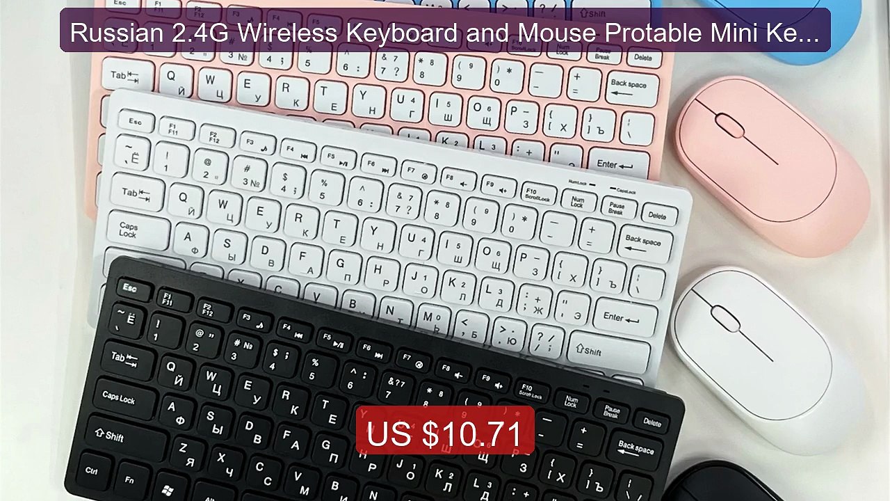 Russian 2.4G Wireless Keyboard and Mouse Protable Mini Keyboard Mo... -- Best Deal 2026 | Shop Now!