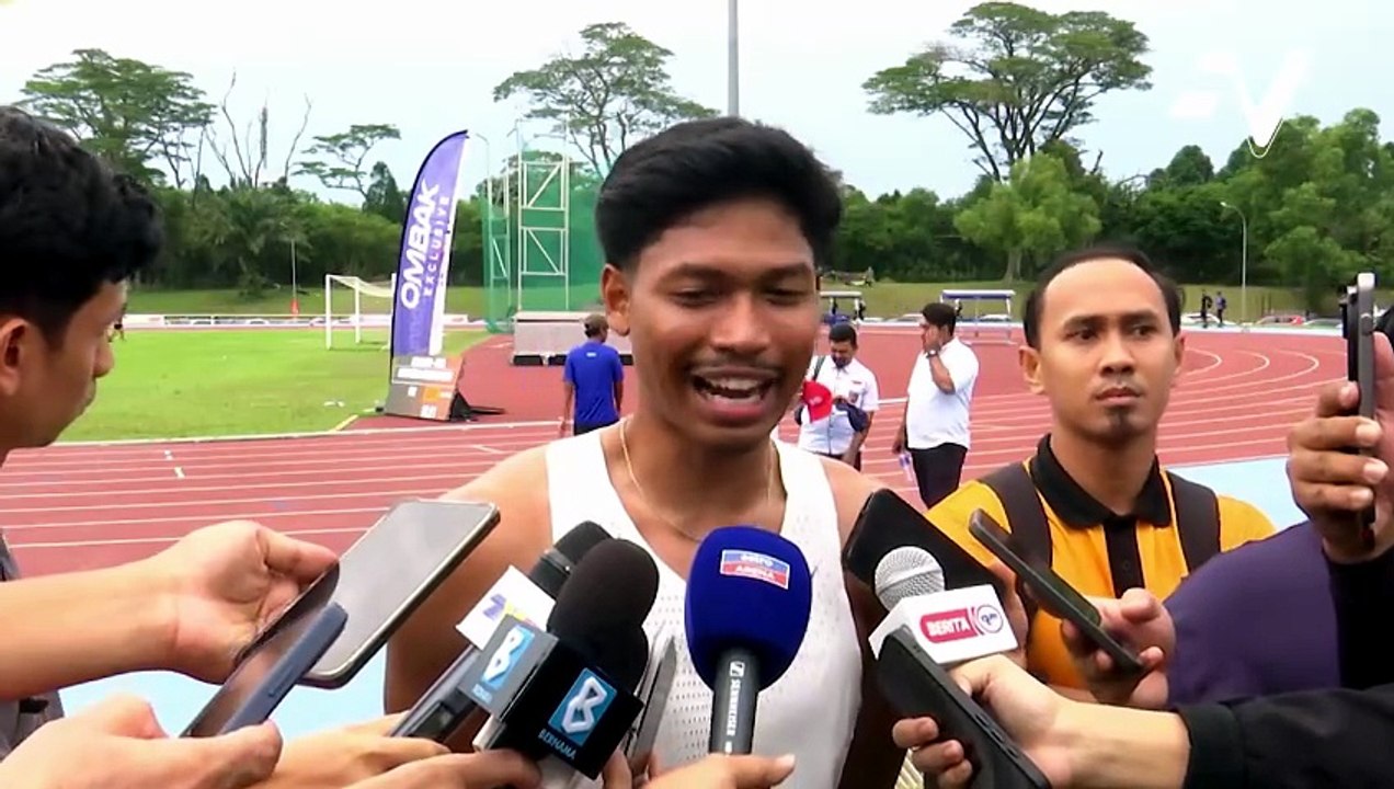 Keluarga jadi pembakar semangat Azeem Fahmi untuk muncul juara 100m di Olahraga Terbuka Malaysia 2026