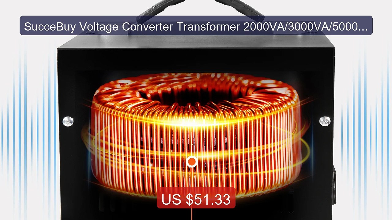 SucceBuy Voltage Converter Transformer 2000VA/3000VA/5000VA Heavy D... -- Top Rated 2026 | Buy Now!
