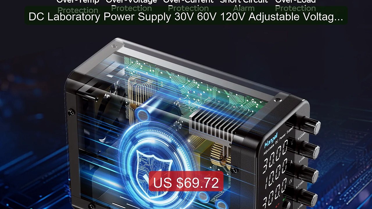 DC Laboratory Power Supply 30V 60V 120V Adjustable Voltage Reg... -- Best Buy 2026 | Great Quality!