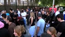 YKS'ye geç kalan öğrenciler okul demirlerinden atladı ama sınava alınmadı
