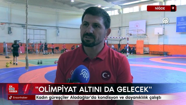 Kadın Güreş Milli Takımı, uluslararası organizasyonlar için Aladağlar'da güç depoladı