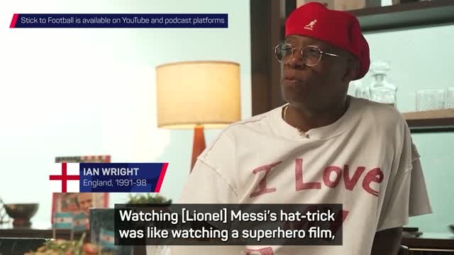 Wright compares Messi to a Marvel superhero