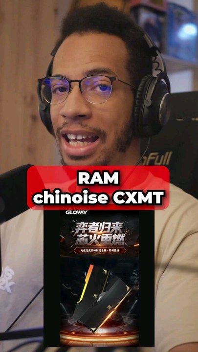 CXMT la RAM chinoise arrive  #pcbuild #pcgaming #gamingpc #pcsetup #ram