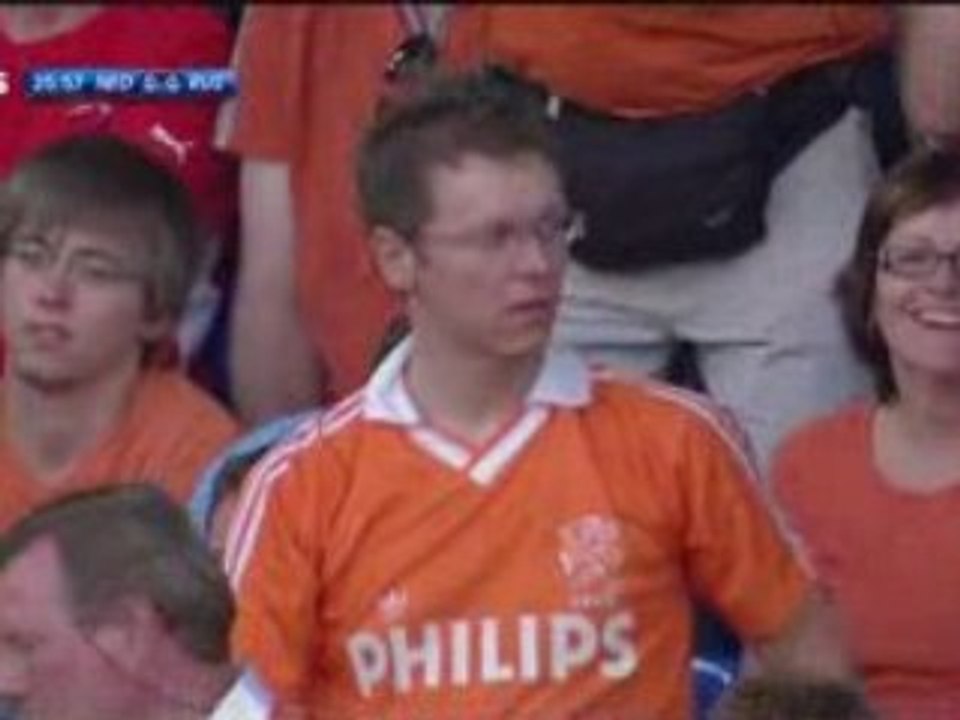 EK Voetbal 2008: Arno live bij Nederland - Rusland