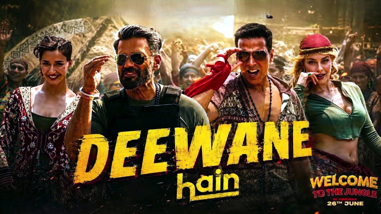 Deewane Hain -  Welcome to the Jungle Amruta Fadnavis, Anand Raaj Anand