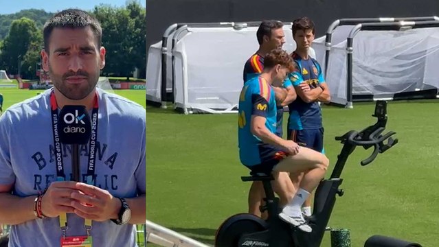 España completa el último entrenamiento antes de viajar a Atlanta con Víctor Muñoz al margen