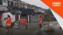 Lebih 200 rumah rosak akibat ribut di Ipoh